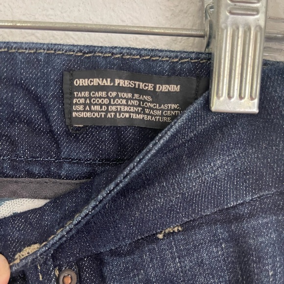 Meltin Pot Dark Blue Flare Jeans - Picture 4 of 10